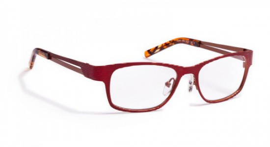 J.F. Rey ICONE Eyeglasses, Red / Brown (3092)