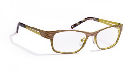 J.F. Rey ICONE Eyeglasses, Cocoa / Anise green (9045)
