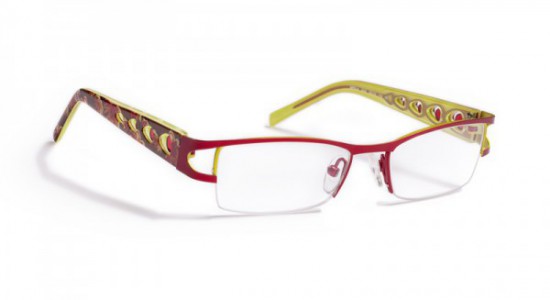 J.F. Rey IMPALA Eyeglasses, Red / Anise (3045)