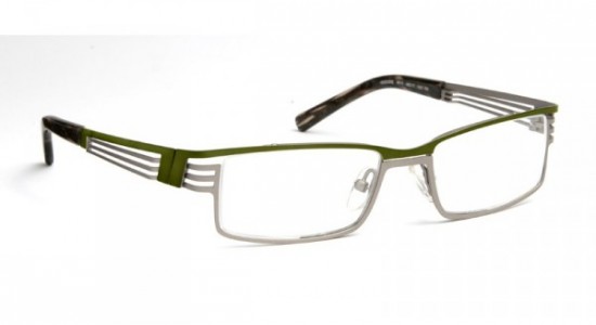J.F. Rey ISIDORE Eyeglasses, Green soldier / Moka (4810)