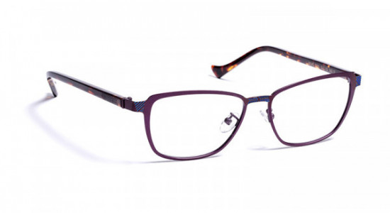 J.F. Rey JAIME Eyeglasses, AF JAIME 7055 PLUM/ELECTRIC BLUE (7055)