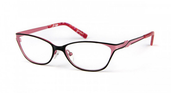 J.F. Rey KANNA Eyeglasses, Pink - Black (0080)