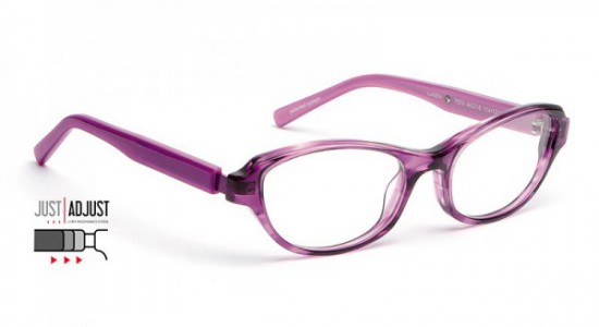 J.F. Rey LUNEA Eyeglasses, Purple (7570)