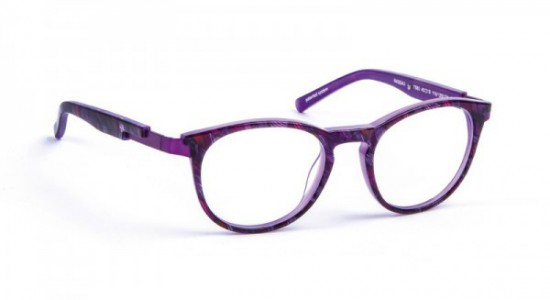 J.F. Rey NASSAU Eyeglasses, Purple turtoise / Purple (7580)