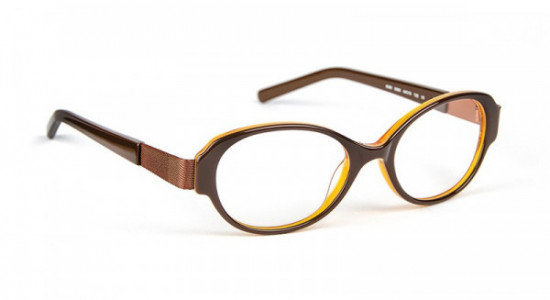 J.F. Rey KIWI Eyeglasses, Brown - Orange (9060)
