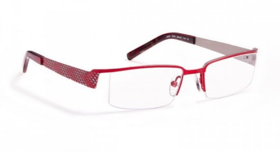 J.F. Rey JOSH Eyeglasses, Red / Light grey (3010)
