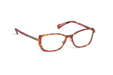 J.F. Rey JF2645 Eyeglasses, RED DEMI/BROWN (3042)