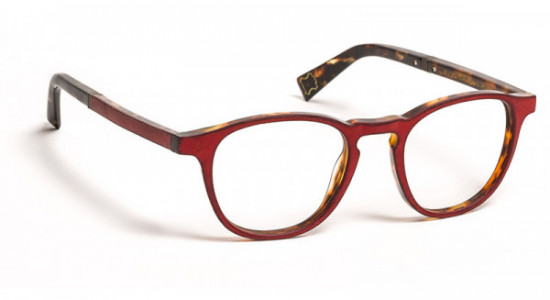 J.F. Rey JF1370 Eyeglasses, LEATHER RED/DEMI (3090)