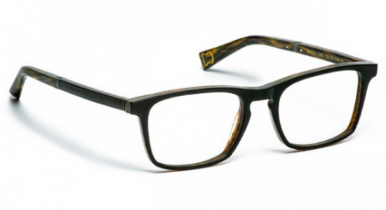 J.F. Rey JF1373 Eyeglasses, LEATHER BLACK/ORANGE (0065)