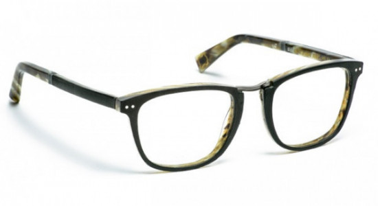 J.F. Rey JF1375 Eyeglasses, LEATHER BLACK/KAKHI (0046)
