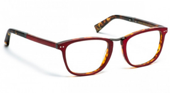 J.F. Rey JF1375 Eyeglasses, LEATHER RED/DEMI (3090)
