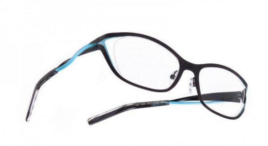 Boz by J.F. Rey SEA Eyeglasses, Black - Turquoise (0022)