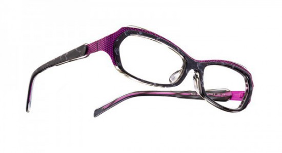 Boz by J.F. Rey TAXI Eyeglasses, Black - Pink (0584)