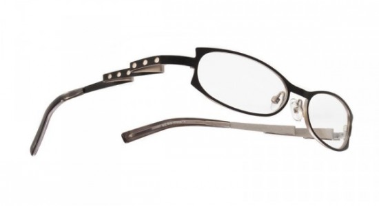Boz by J.F. Rey NOCOMMENT Eyeglasses, Black - Silver (0010)