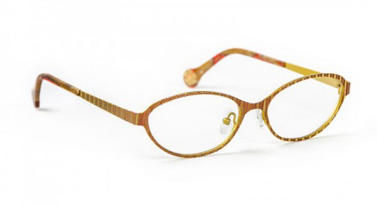 Boz by J.F. Rey VAKI Eyeglasses, Brown - Yellow (6550)