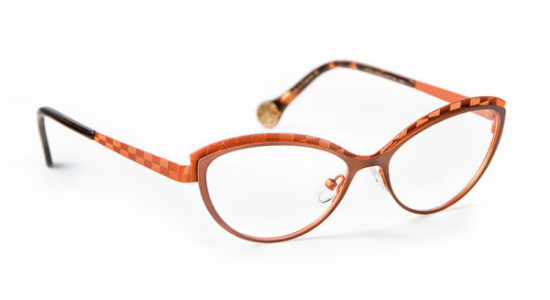 Boz by J.F. Rey VERA Eyeglasses, Brown - Orange (9060)