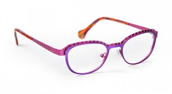 Boz by J.F. Rey VIEW Eyeglasses, Purple - Pink (7585)