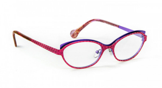 Boz by J.F. Rey VISTA Eyeglasses, Red - Purple (3070)