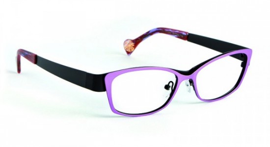 Boz by J.F. Rey WALLIS Eyeglasses, Purple - Black (8200)