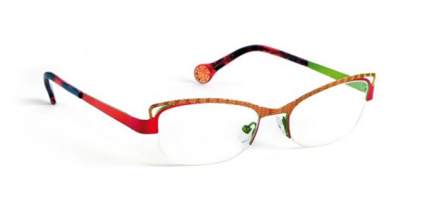 Boz by J.F. Rey WELL Eyeglasses, Red - Green (3042)