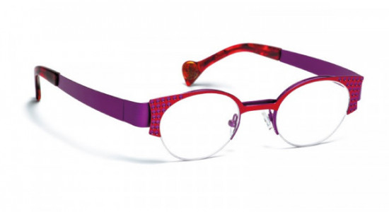 Boz by J.F. Rey WILLY Eyeglasses, WILLY 3083 RED/PURPLE (3083)