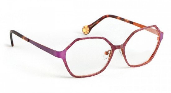 Boz by J.F. Rey WOLF Eyeglasses, Purple - Orange (7560)