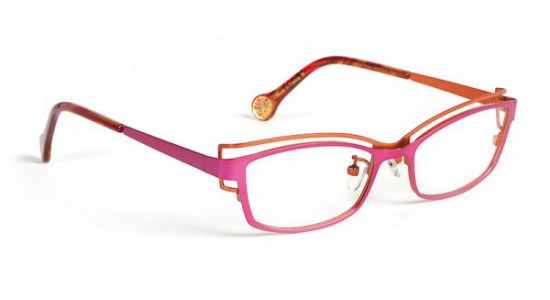 Boz by J.F. Rey WIKA Eyeglasses, Pink - Orange (8262)