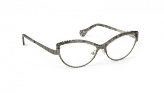 Boz by J.F. Rey ZEST Eyeglasses, Black - Silver (0012)