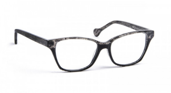 Boz by J.F. Rey ANTILLES Eyeglasses, BLACK SPANGLES/BLACK STRIPES (0305)