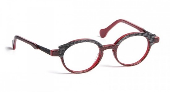 Boz by J.F. Rey BEBOP Eyeglasses, BEBOP 3000 RED/BLACK (3000)