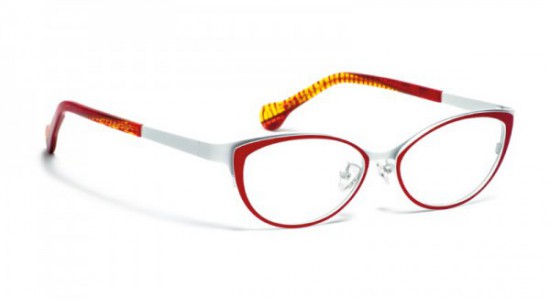 Boz by J.F. Rey BEKY Eyeglasses, BEKY 3010 RED/WHITE (3010)