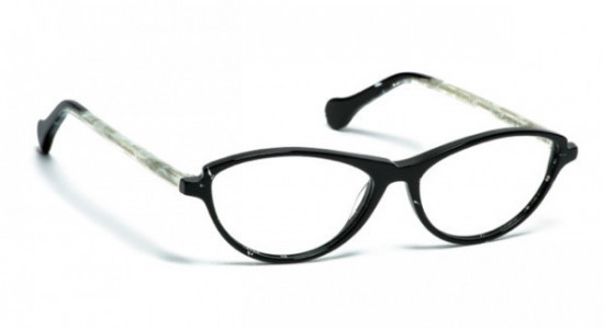 Boz by J.F. Rey BELLA Eyeglasses, NICE BLACK/WHITE (0010)