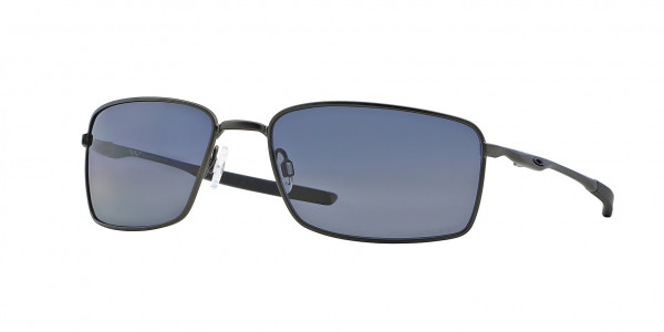 Oakley OO4075 SQUARE WIRE Sunglasses, 407504 SQUARE WIRE CARBON GREY POLARI (BLACK)