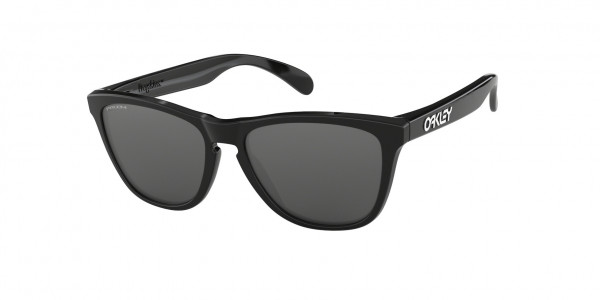 Oakley OO9013 FROGSKINS Sunglasses, 9013C4 FROGSKINS POLISHED BLACK PRIZM (BLACK)