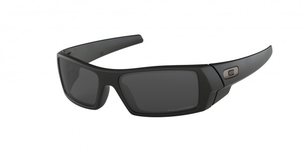 Oakley OO9014 GASCAN Sunglasses, 11-122 GASCAN MATTE BLACK GREY POLARI (BLACK)