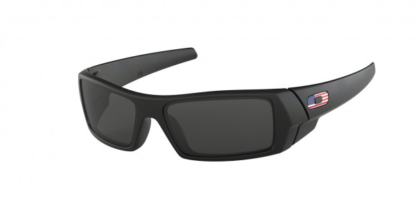 Oakley OO9014 GASCAN Sunglasses, 11-192 GASCAN MATTE BLACK GREY (BLACK)