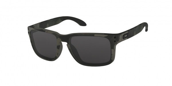 Oakley OO9102 HOLBROOK Sunglasses, 910293 HOLBROOK MULTICAM BLACK GREY (BLACK)