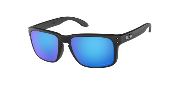Oakley OO9102 HOLBROOK Sunglasses, 9102F0 HOLBROOK MATTE BLACK PRIZM SAP (BLACK)
