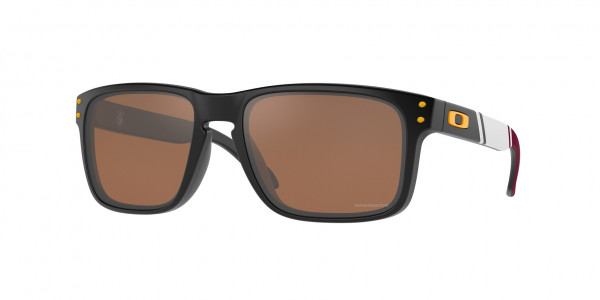 Oakley OO9102 HOLBROOK Sunglasses, 9102T3 HOLBROOK WAS MATTE BLACK PRIZM (BLACK)