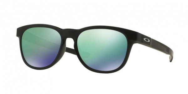 Oakley OO9315 STRINGER Sunglasses, 931507 STRINGER MATTE BLACK JADE IRID (BLACK)