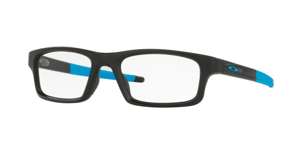 Oakley OX8037 CROSSLINK PITCH Eyeglasses, 803701 CROSSLINK PITCH SATIN BLACK (SATIN BLACK)