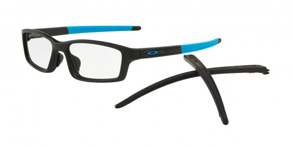 Oakley OX8041 CROSSLINK PITCH (A) Eyeglasses, 804101 CROSSLINK PITCH (A) SATIN BLAC (BLACK)