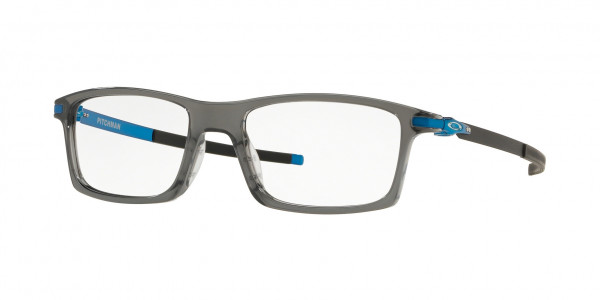 Oakley OX8050 PITCHMAN Eyeglasses, 805012 PITCHMAN POLISHED GREY SMOKE (GREY)