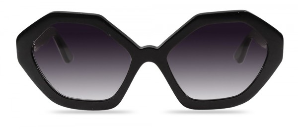 Velvet Eyewear Rita Sunglasses, Black (V016BK05)
