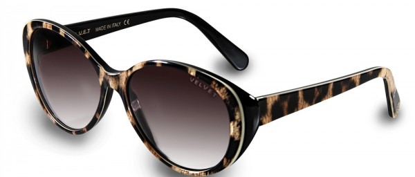 Velvet Eyewear Jude Sunglasses, Leopard (V007LP01)