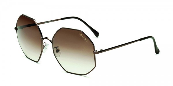 Velvet Eyewear Pearl Sunglasses, Copper (V002CP01)