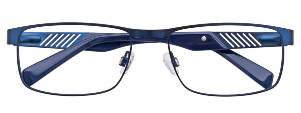 BMW Eyewear B6023 Eyeglasses, 050 - Satin Navy Blue