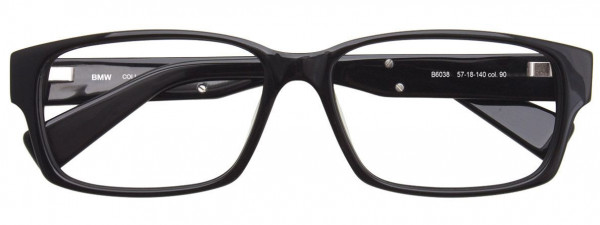 BMW Eyewear B6038 Eyeglasses, 090 - Black