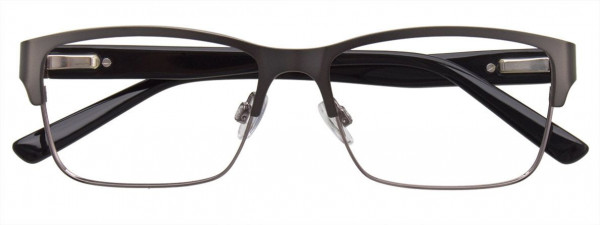 BMW Eyewear B6039 Eyeglasses, 020 - Satin Steel & Silver