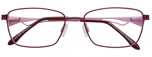 MDX S3315 Eyeglasses, 030 - Shiny Cranberry & Pink